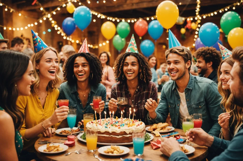 Atrações criativas para festas