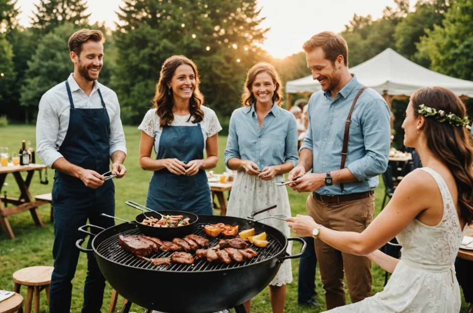 Churrasco de Casamento: É uma boa ideia? Prós e Contras