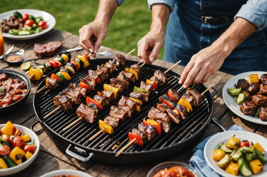 Qual a diferença entre churrasco espetinho e churrasco de cortes nobres