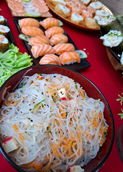 Buffet de comida japonesa para festas e eventos em São Paulo