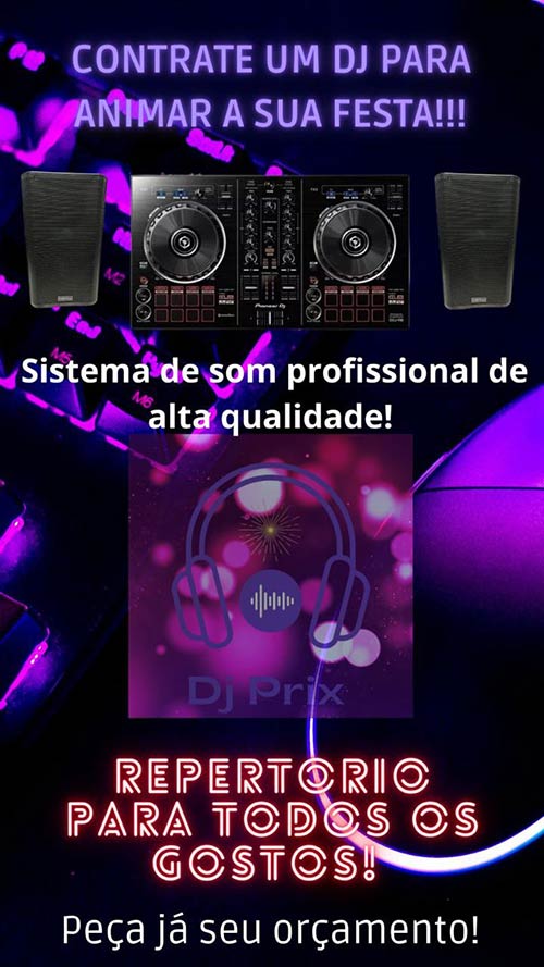 Música ao Vivo e DJ para festas e eventos